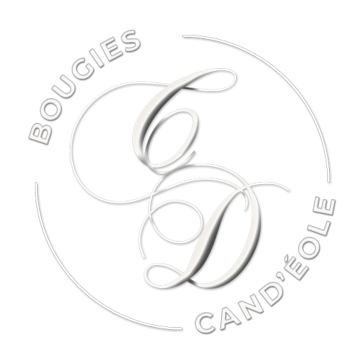 Logo Cand’Eole, version transparent, texte blanc