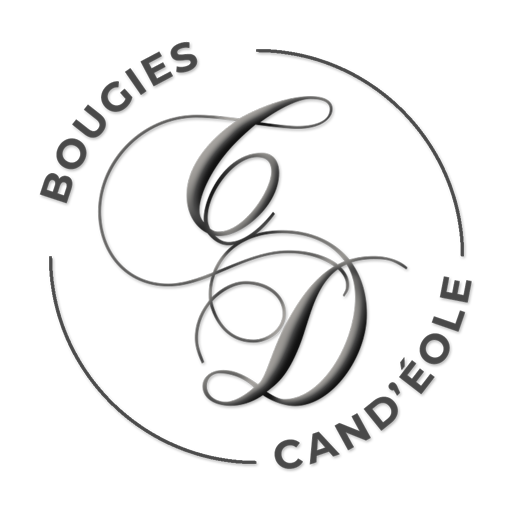 Logo Cand’Eole, version transparent, texte gris