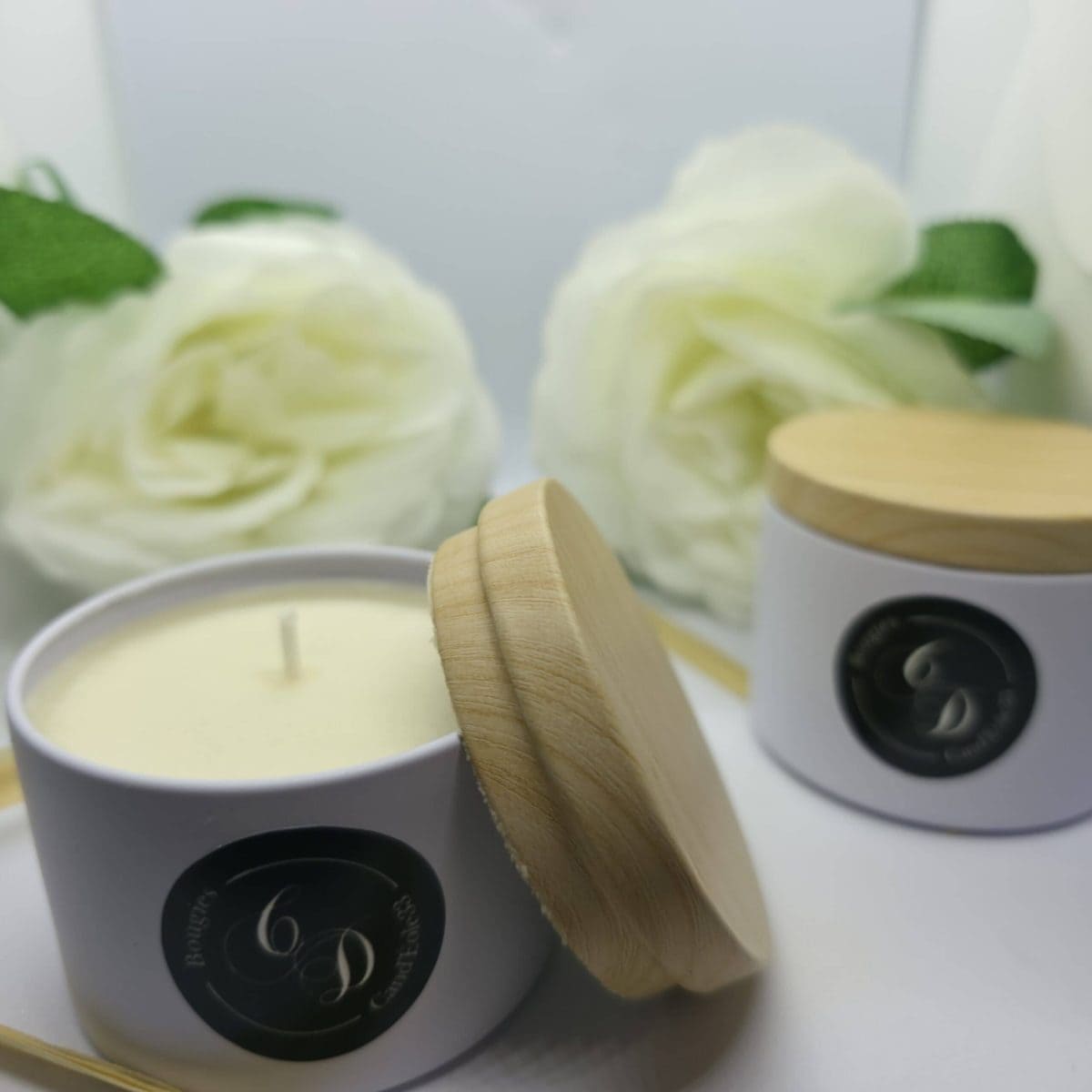 Bougie de massage Tahiti, karité et parfum monoï