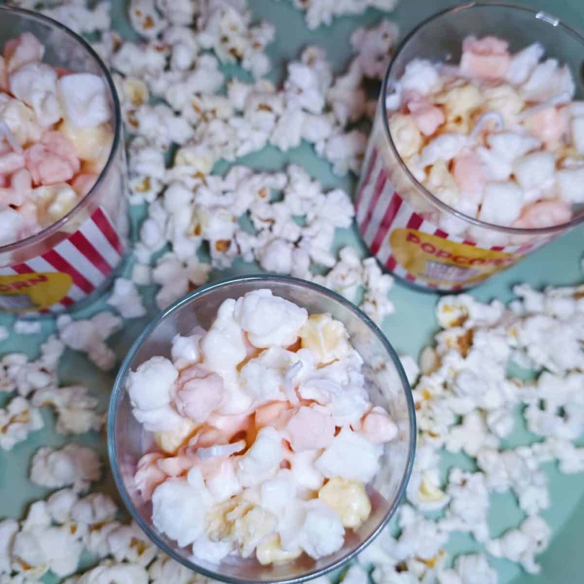 Bougie Pop-Corn, trompe-l’œil gourmand au caramel