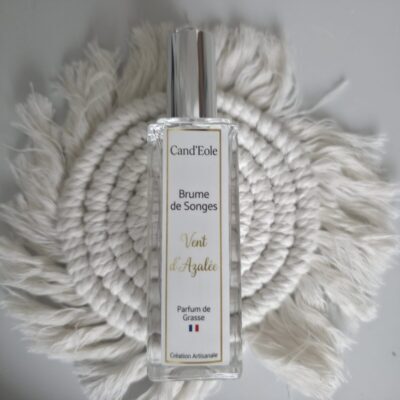 Brume de Songe – Vent d&rsquo;Azalée - Bougie artisanale Parfum linge de maison faite main
