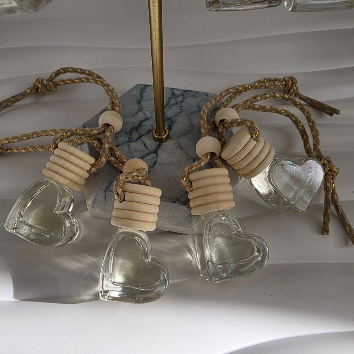 Diffuseur voiture Cœur, parfum fleur d’oranger