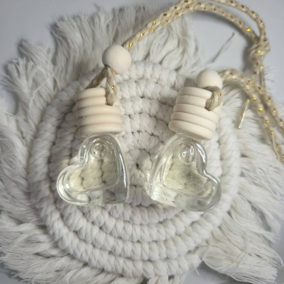 Diffuseur voiture Cœur, parfum fleur d’oranger