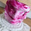 Bougie Éclat de Plénitude - Rose Flamboyant - Bougie artisanale Bougies Fleuries faite main en Sud-Gironde