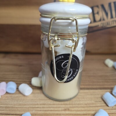Bougie Tiny Candle, bocal gourmand à la vanille ice cream