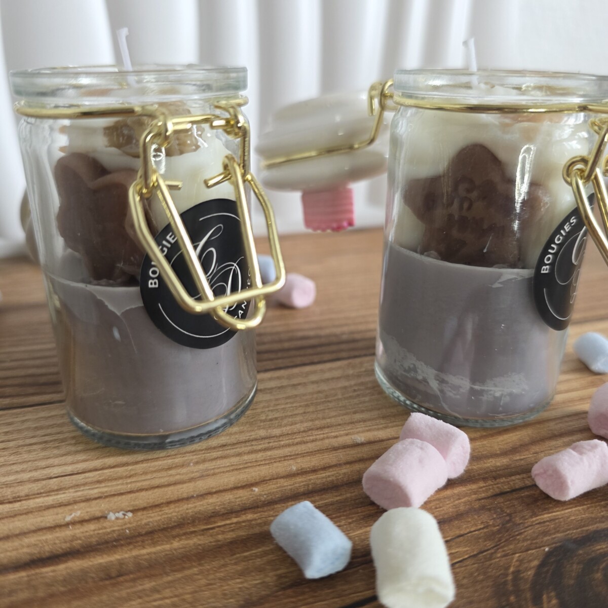 Bougie Tiny Candle Cookie, bocal gourmand