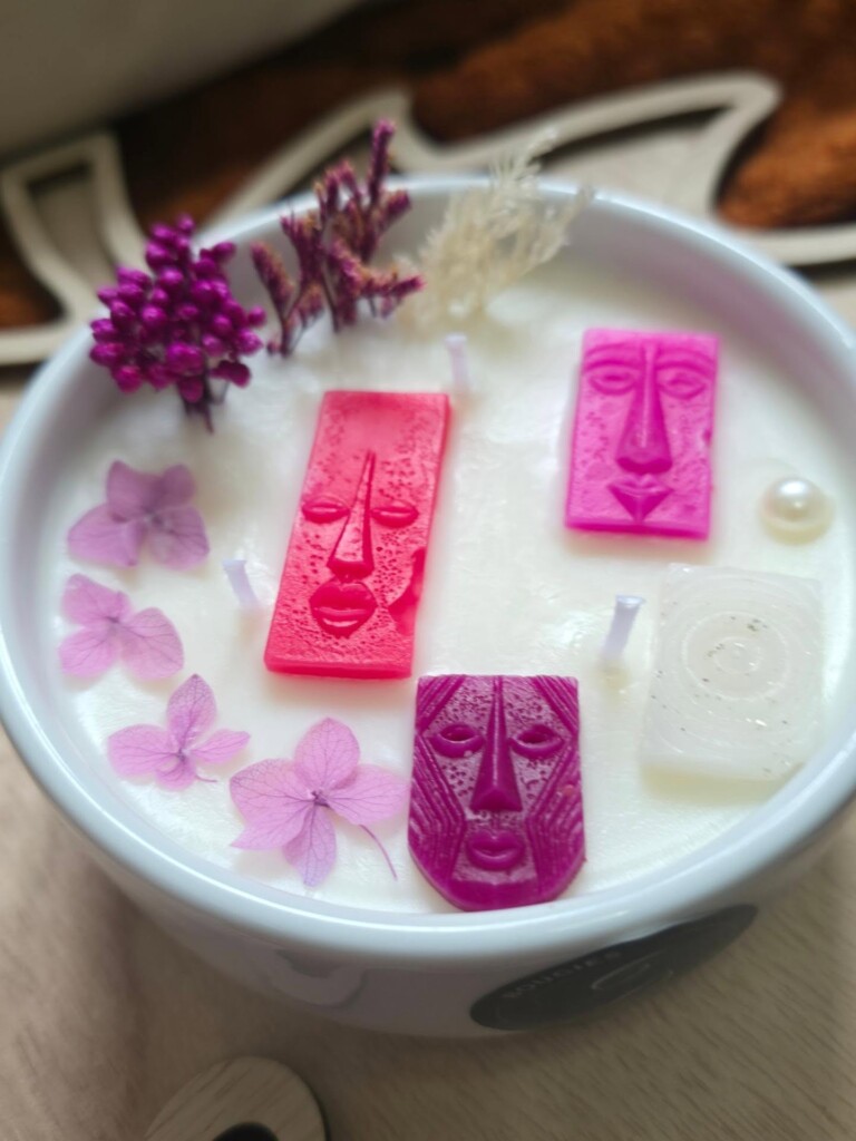 Bougie Éclat Ancestral, ma nouvelle bougie aux fleurs séchées… (4)