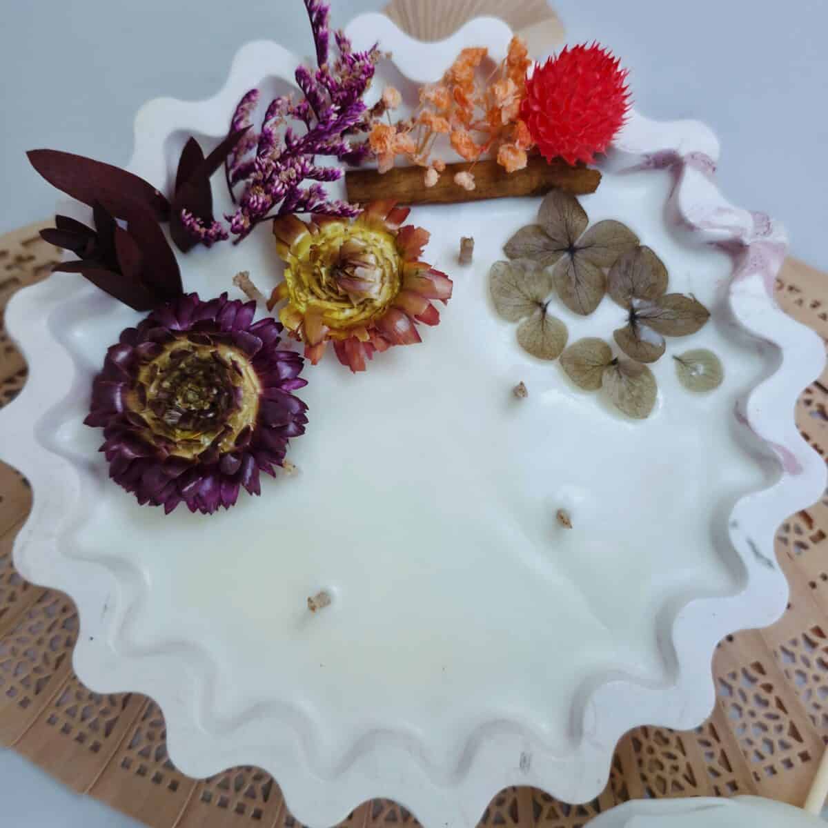 Jardin de Gypse — Realisation en plâtre marbré aux délicates nuances… (4)
